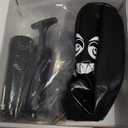 Desktop Punching Bag with Suction Cup - Punch Away Stress, Heavy Duty Office Desk Stress Ball for Adults & Kids, Fun Boxing Toy for Coworkers, Friends (Black)