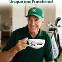 Funny Golfer Mug - Fathers Day Golf Gifts for Dad, Men, Husband, Unique Golf Gifts for Dad from Son Daughter, 16oz (Best Dad by Par)