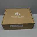 Pacific Coast Goose Feather Down Fiber Comforters Queen Size, Extra Fluffy White Duvet Insert, Ultra-Soft, Breathable, All Season Hotel Luxury Bedding Comforters, 8 Corner & Center Loops (90"x90")