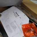 TV Tray Side Table Sofa Tray for Couch Heavy Metal Base Swivel/Adjustable Height, Sofa Bed Bathroom Living Room, Study TV Tray C Shaped End Table Food Snack Trays for Eating Small Spaces (11.8*15.7 in, Brown)