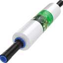 FugaCity Stretch Wrap Film-15 Inch 1000 ft 60 Gauge Shrink Wrap for Pallet Wrapping, Industrial Strength 1 Roll Pallet Wrap with Handles, Moving Supplies Plastic Wrap Roll, 500% Stretch, Transparent