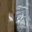 HVAC Premium 32'' x 26'' [Duct Opening] Flat Stamped Steel Return Air Grille - Sidewall and Ceiling - HVAC Vent Duct Cover - White [Outer Dimensions: 33.75''w X 27.75''h]