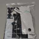 Felt Furniture Pads 300 Pieces, Furniture Pads for Hardwood Floors, Felt Pads for Chair Legs Furniture, Floor Protectors for Furniture Black