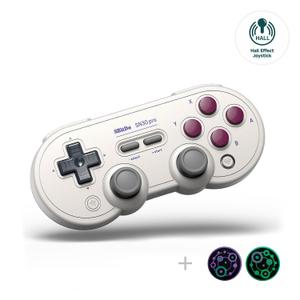 8Bitdo Sn30 Pro Wireless Bluetooth Controller, Hall Effect Joystick Update, Retro Gamepad for Switch/Switch 2, PC, Steam Deck, Android, Raspberry PI, iPhone, iPad, macOS and Apple TV (G Classic Edition)