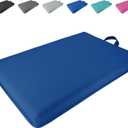 Extra Thick Kneeling Pad, Bath Kneeler Pad, Garden Kneeling Pad for Knee, Water Resistant Soft Memory Foam Cushioning for Workout, Yoga, Bathing, Physical Therapy, Prayer Pillow, Blue
