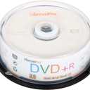 DVD+R 16X 4.7GB 120min Recordable DVD 25 Pack Blank Discs in Spindle - 11025