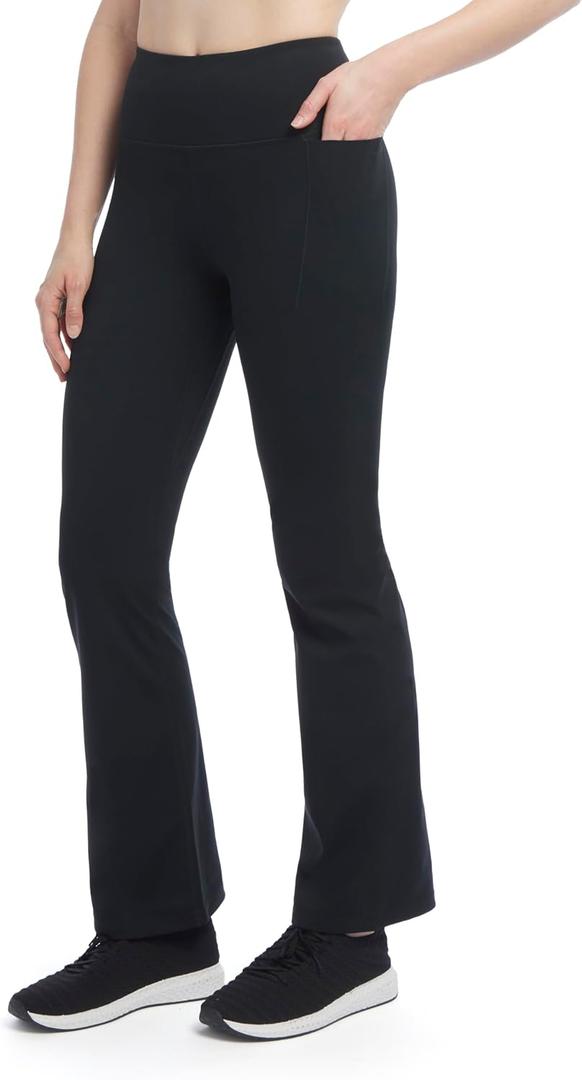 Jockey Women's Active Nylon Yoga Pants with Pockets S