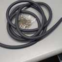 YAMAKATO 10 Feet 5/16 Inch ID Fuel Line Hose Rubber w/ 20 Clamp