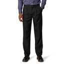 Amazon Essentials Men's Classic-Fit Expandable-Waist Pleated Dress Pant, Black, 54W x 30L