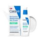 CeraVe Oil Control Moisturizing Gel-Cream, Face Moisturizer for Oily Skin, Niacinamide, Hyaluronic Acid & Oil Absorbing Technology To Rebalance Oily Skin, Non-Comedogenic, Fragrance Free & Oil-Free