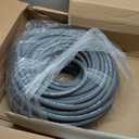 KARHDIR Pressure Washer Hose 200FT 3/ 8" for Cold and Hot Water 248°F, with Swivel Quick Connect, 4500PSI Kink Resistant Grade Steel Wire Braided, Power Washer Hose With 2pcs M22-14mm Adapter