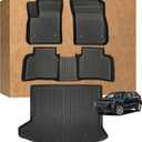 Floor Mats for Cadillac XT4 2019-2025, Heavy Duty TPE Waterproof Non-Slip All Weather Protection Custom, Floor Mats & Cargo Liner