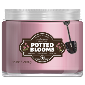 House of Velas Jar Candle - Potted Blooms