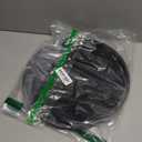 WENWELL 12 Inchs Microwave Splatter Cover & Silicone Mat, Large Vented Collapsible Guard dish Plate lid & Round Kitchen Mat for Food (black)