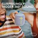 Ultimate Ears WONDERBOOM 4 Portable Waterproof Bluetooth Speaker with Balanced 360-Degree Sound and Bass, Dustproof Floating Speaker with 131ft (40m) Range- Black