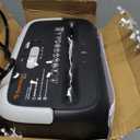 Bonsaii Paper Shredder for Home Use, 3.4 Gal Wastebasket, 6 Sheet Crosscut Paper Credit Cards, Staples, and Clips Shredder for Home Office Use, Portable Handle Design (C237-B New Version)