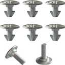 Lower Engine Cover Pin Screws Bolts Splash Shield Hardware Compatible with Honda Accord Civic CR-V Acura 90674-TY2-A01 90105-TBA-A00