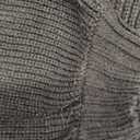 ZAFUL Women's Crew Neck Long Sleeve Pullover Crop Sweater Mock Neck Lantern Sleeve Ribbed Knit Cropped Sweater L