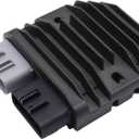 Hisport Voltage Regulator Rectifier - Compatible with Yamaha Grizzly 550 2009-2014/ Rhino 700 2008-2013/ Viking 700 2014-2023/ Kodiak 700 2016-2023/ Wolverine 700 2016-2018 Replaces 1D7-81960-01-00