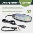 8 Female Pin Hand Remote Control for Massage Power Lift Recliner Chair. DN-03 Heat & Vibration Controller for Chair with Extension Connection Cord 12VDC 30 inch Length