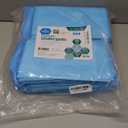 MED PRIDE Disposable Chux Pads 23in X 36in, Super Absorbent Bed Pads for Incontinence, Underpads for Adults, Kids, Pets (50 Count (Pack of 1) Blue/White)