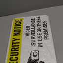 SmartSign "Security Notice - Video Surveillance In Use On Premises" Sign | 12" x 18" Aluminum