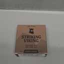 Striking Viking Mustache Wax & Comb Kit - 2 Oz, Medium/Strong Hold, Sandalwood Scent, 1 Pocket Comb - Mustache Grooming Kit for Men - Moisturize, Tame & Style - Non-Greasy, with Beeswax