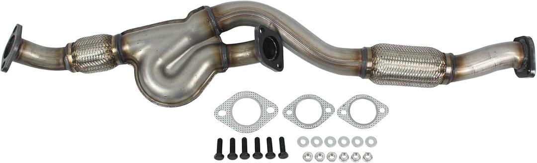 Front Exhaust Flex Y Pipe with Gaskets and Nuts for Hyundai,Kia
for Hyundai Tucson Kia Sportage 2.7 2005-2008