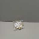 1/2" Pex Tee Pushfit, Push to Connect Brass Plumbing Fitting for Copper, CPVC, PEX Pipe, Brass Pex Fitting with Upgraded Stiffener, Disconnect Clip Included, NSF & UPC Certified, 6 Pack