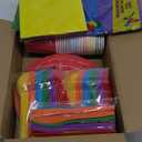 169 Pieces Rainbow Party Supplies Disposable Dinnerware Set Include Plates and Cups Napkins Plastic Forks Knives Spoons Tablecloth for Wedding Birthday Party Decorations, Serve 24 Guests