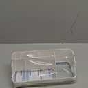 Bathroom Counter Organizer and Storage, 7 Slots Detachable Toothbrush Holders for Bathrooms, Anti-Slip Electric Toothbrush and Toothpaste Holder Countertop Vanity Organizer Accessories for Adults Kids (White Grey)