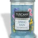 Tuscany Candle Spring Rain Long-Lasting Scented Jar Candle, 18 oz
