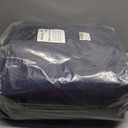 ColourTree 28' Round Plus Navy Blue Winter Swimming Pool Cover Tarp Tarpco Safety Extra Heavy Duty 140 GSM, Waterproof, UV Resistant, (Cover Size: 32' / 4 ft. Overlap) 