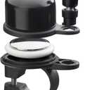 AIRBELL® Bicycle Bell for Apple AirTag | Holder Hidden in Bell | Bicycle Anti-Theft | Road Approved | Tool Included