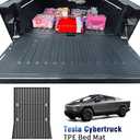 Yocar TPE Truck Bed for Tesla Cybertruck, Eco-Friendly, All Weather Protection Waterproof and Odorless, Pick up Cargo Liner Mat Cybertruck Mat, Cybertruck Accessories