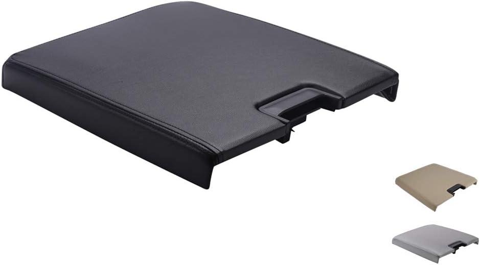 Center Console Lid Kit with Latch Compatible with 2007-2013 Chevy Tahoe/Avalanche/2008-2014 Silverado/GMC Yukon(XL)/Sierra 1500/2500/3500 Center Console Cover Repair Kit OEM 20864151(Black)