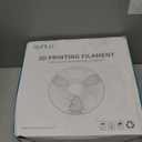 SUNLU 3KG PLA+2.0 3D Printer Filament, Large Spool(6.6lbs) PLA+ Filament 1.75mm, Tougher and Stronger, Dimensional Accuracy +/-0.02mm, 3KG/1 Spool, PLA+ Black