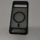 TORRAS Magnetic & Stand for Google Pixel 8 Pro Case, Fit for MagSafe, 12FT Mil-Grade Drop Protection, Slim Fit for Google Pixel 8 Pro Phone Case with Built-in Flush Kickstand, Translucent Matte Black 