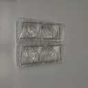 No Adhesive Heavy Duty Curtain Rod Holders with Wide Hook, 5X Stronger Than Adhesive Curtain Rod Hooks,Tension Curtain Rod Bracket for Wall with Pin Guide, Curtain Wall Mount (8 Pack, for 1.25" Rods)