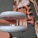 4-in-1 Baby Doll Stroller Set with Butterfly Design  Includes Toy Stroller, Crib, Bouncer & High Chair  Doll Accessories & Baby Doll Furniture Set for Toddlers 3-4 Years  Fits Dolls up to 18 Inches