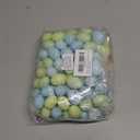 Winlyn 120 Pcs Artificial Speckled Green Blue Foam Easter Eggs Decorative Eggs 1-1.2" for Easter Party Neutral Spring Home Bowl Fillers Wreath Decor DIY Craft Projects