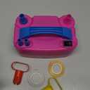 Balloon Pump Electric,110V 600W Balloon Blower Inflator Dual Nozzle Air Pump Balloons Inflator for Decoration, Party, Sport,Gifts:2 Balloon Tying Tools (blue)