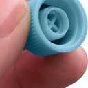 4 x 2 Pcs Blue Replacement High and Low Pressure Valve Caps -Leakproof R134a AC System Charging Port Caps or Car Air Conditioning- Auto Parts Easy to Use