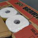 Brawny Tear-A-Square 3-Ply Paper Towels, 8 Triple Rolls = 24 Regular Rolls, Strong, Absorbent, and Durable with 3 Sheet Sizes (Quarter, Half, Full)