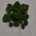 TIHOOD 40PCS Artificial Moss Rocks (4 Sizes), Green Moss Decor for Floral Arrangements, Fairy Gardens and Crafting