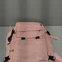 Maelstrom Travel Backpack for Women Men, 2 in 1 Crossbody Bag Laptop Backpack Fits 15.6-17.3 Inch Laptop, 26L Work/Nurse/Teacher Bag, Carry On Backpack with Shoe Compartment, Pink