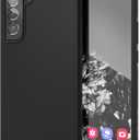 Crave for Galaxy S22 Plus Case, Shockproof Protection Dual Layer Case for Samsung Galaxy S22 Plus (6.6 inch) - Black