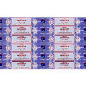 Satya Nag Champa Lavender Incense Sticks, 12 Count