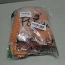 Pidada Hand Towels Set of 2 Striped Pattern 100% Cotton Absorbent Soft Decorative Towel for Bathroom (Burnt Orange)