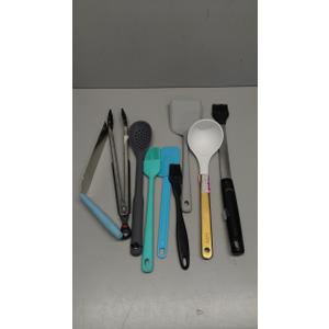 Set of Various Kitchen Silicone Utensils